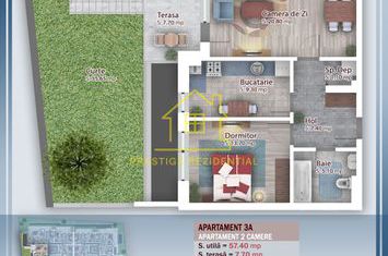 2 Cam-66mp, Decomandat, Parter, Gradina 36mp,  Incalzire pardoseala anunturi imobiliare Bucuresti