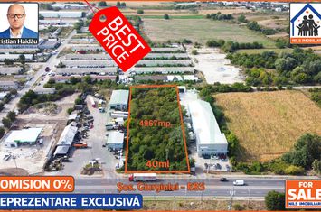 Teren 4967mp | Intravilan | Utilitati | Jilava - Sos. Giurgiului - E85 anunturi imobiliare Bucuresti