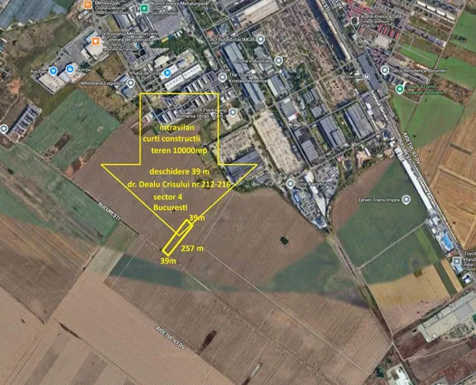 Teren Intravilan Metalurgiei, 10000 mp