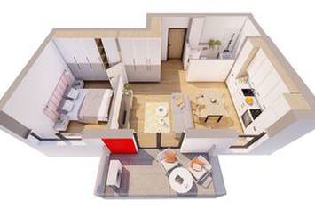 Apartament cu un dormitor ARED IMAR fără comision și fără agenție anunturi imobiliare Arad