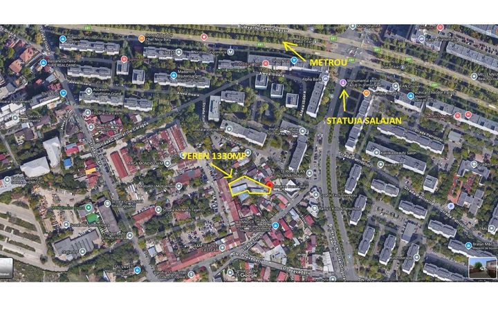 Teren 1330mp Grigorescu metrou Dristor Salajan statuie Noul Kaufland anunturi imobiliare Bucuresti