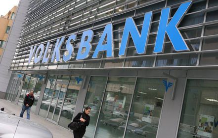 Volksbank creşte dobânzile la economiile în Euro