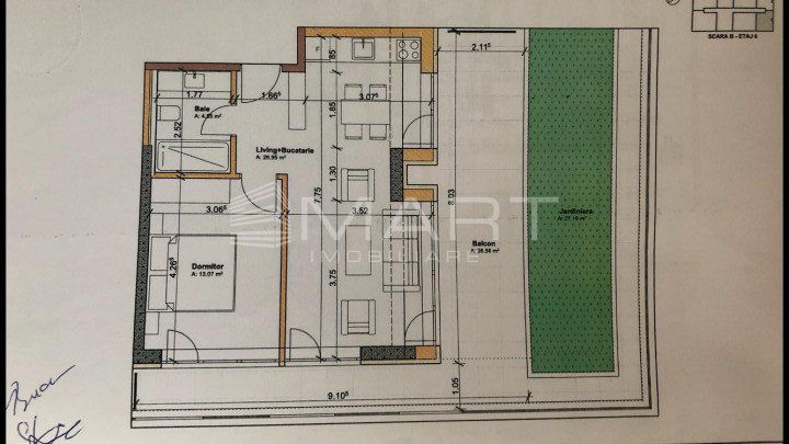 Apartament 2 camere de vanzare TRACTORU - Brasov anunturi imobiliare Brasov