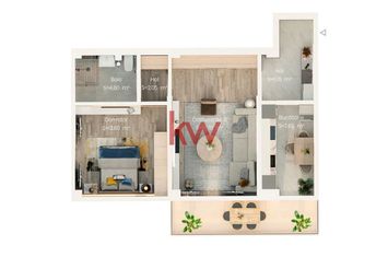 Apartament 2 camere de vanzare VALEA LUPULUI - Iasi anunturi imobiliare Iasi