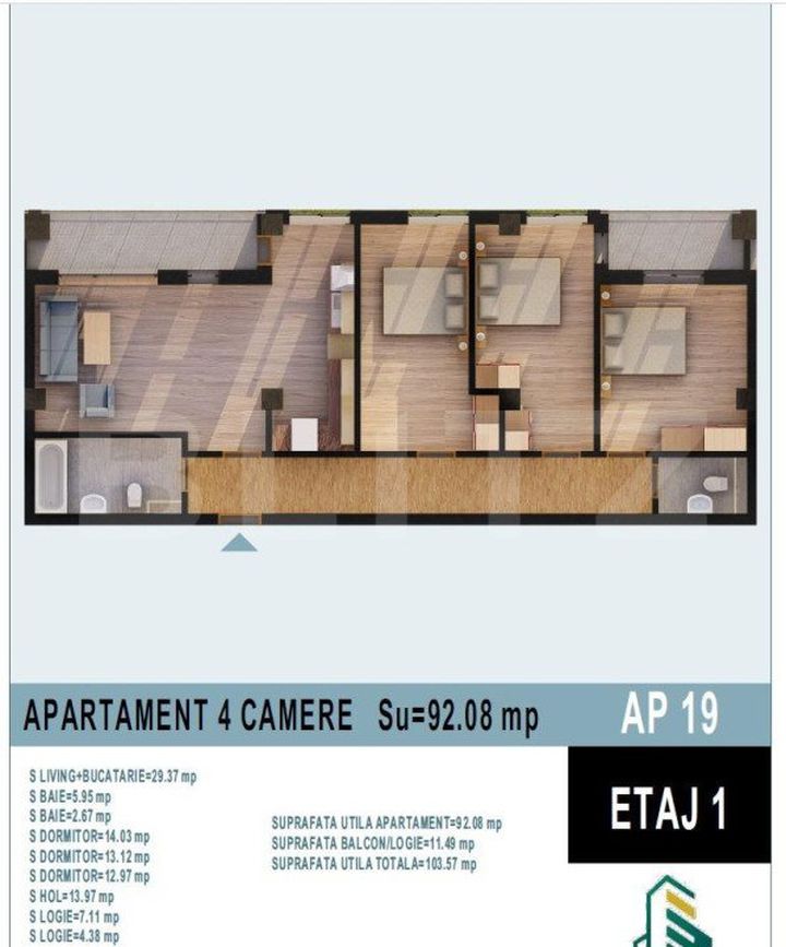 Apartament 4 camere de vanzare BISTRITA - Bistrita-Nasaud anunturi imobiliare Bistrita-Nasaud