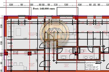 Apartament 3 camere de vanzare CENTRAL - Bihor anunturi imobiliare Bihor