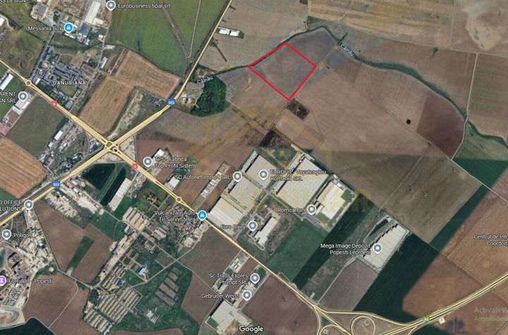 Teren Intravilan Industrial Hale si Birouri, acces DNCB- DN4, A0 anunturi imobiliare Bucuresti