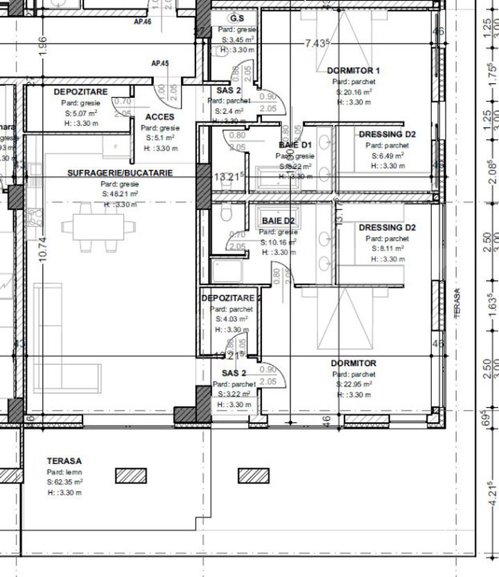 Apartament 3 camere de vanzare TIMISOARA - Timis anunturi imobiliare Timis