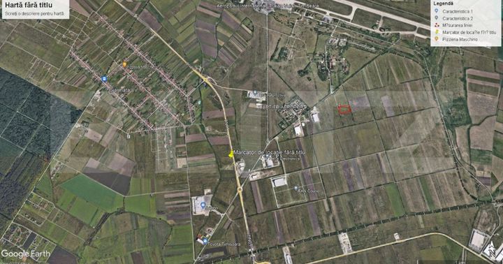 Teren de vanzare AEROPORT - Timis anunturi imobiliare Timis
