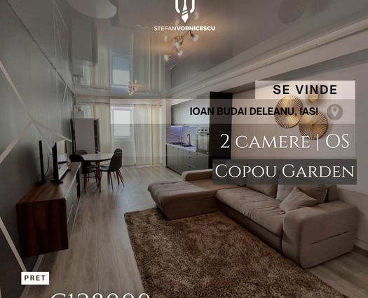 Apartament 2 camere Iasi, 55 mp