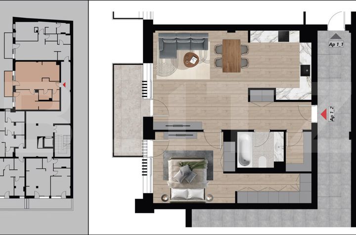 Apartament 2 camere de vanzare ORADEA - Bihor anunturi imobiliare Bihor