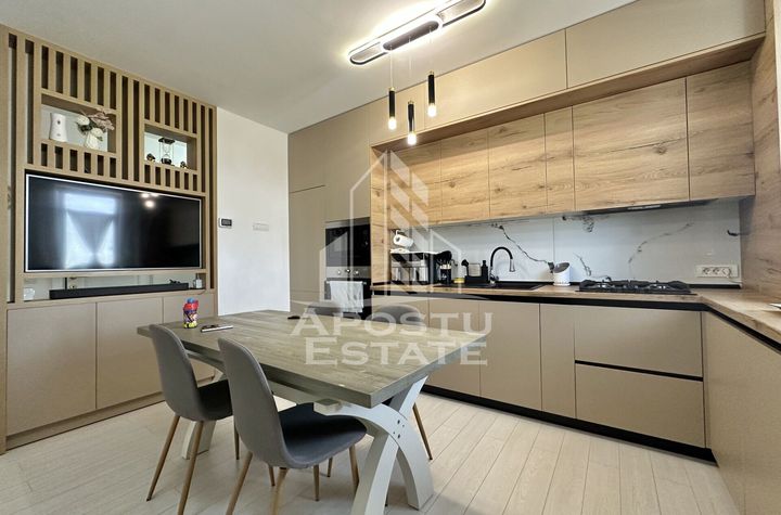 Apartament cu 3 camere si dressing mobilat la etajul 1 in Giroc. anunturi imobiliare Timis