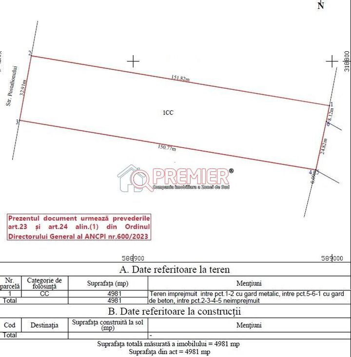 Postalionului - stradal - 5.000 mp anunturi imobiliare Bucuresti