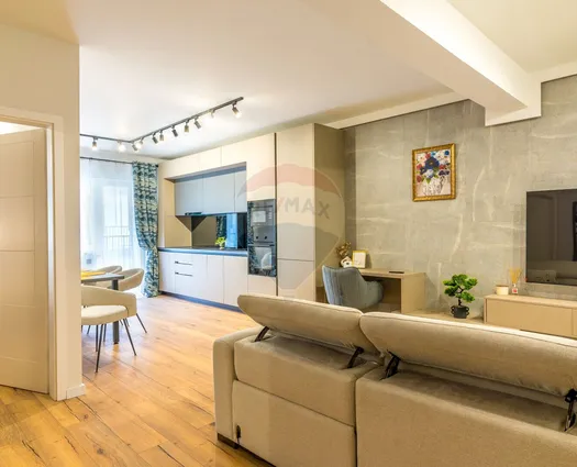 Apartament 2 camere Floresti, 53 mp