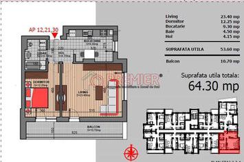 Gata mutare - 2 camere - Grand Arena - Bloc finalizat anunturi imobiliare Bucuresti