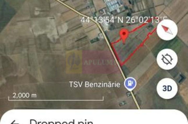 Teren 40ha Adunatii Copăceni | Industrial/ Logistic anunturi imobiliare Bucuresti