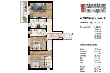POPESTI LEORDENI - Splaiul Unirii - 3 Camere - OFERTA NOUA anunturi imobiliare Bucuresti