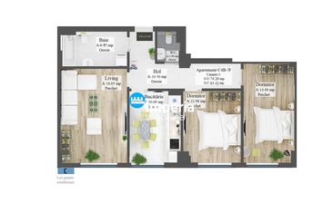 Apartament 3 camere de vanzare FRUMOASA - Iasi anunturi imobiliare Iasi
