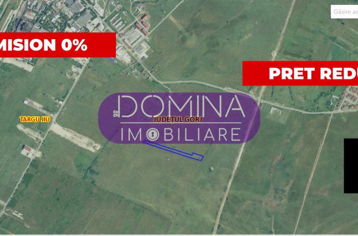 Teren de vanzare TARGU-JIU - Gorj anunturi imobiliare Gorj