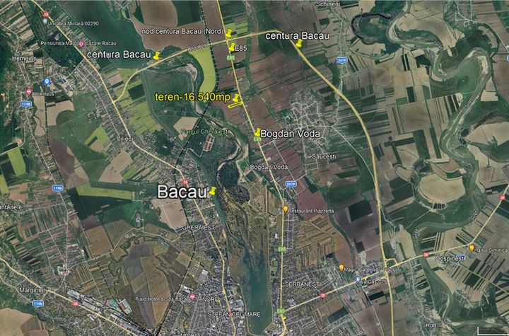 Teren Intravilan de vanzare CENTRAL - Bacau anunturi imobiliare Bacau