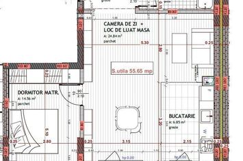 Apartament 2 camere finisat, parcare, str Avram Iancu Oncos Parc anunturi imobiliare Cluj