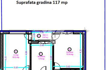 Apartament 2 camere de vanzare MIHAI VITEAZU - Sibiu anunturi imobiliare Sibiu