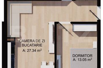 Apartament 2 camere de vanzare FLORESTI - Cluj anunturi imobiliare Cluj