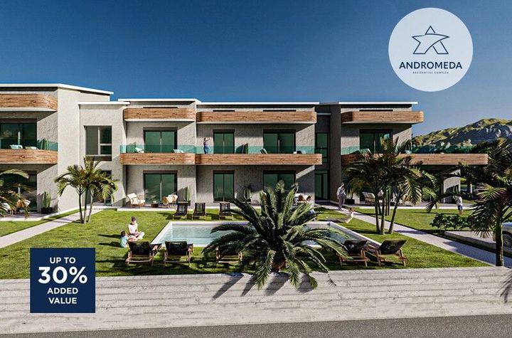 Apartament parter 39.50 mp — Skala Rachoniou, 70 m de mare anunturi imobiliare Grecia