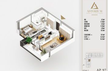 Titan Pallady 2 Camere Astorium Life exclusiv blocul A predare 2025 anunturi imobiliare Bucuresti