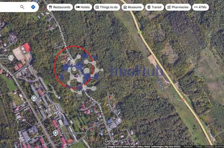 Teren Copou, 361 mp, Sos. Stefan cel Mare anunturi imobiliare Iasi