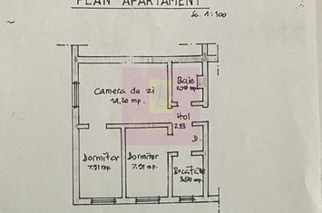 Apartament 3 camere de vanzare in Campina anunturi imobiliare Prahova