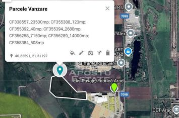 Teren intravilan in zona CET, Elis Pavaje anunturi imobiliare Arad