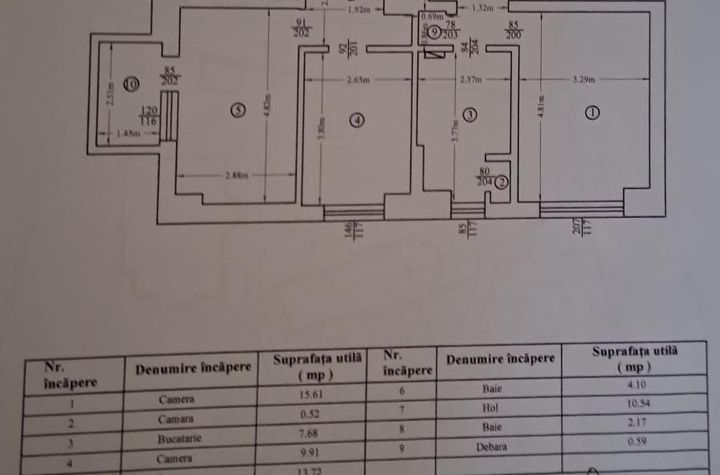 Apartament 3 camere de vanzare CENTRAL - Iasi anunturi imobiliare Iasi