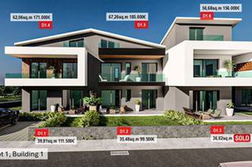 Apartament nou parter 35,48 mp — Skala Rachoniou anunturi imobiliare Grecia