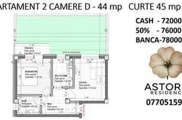 Apartament 2 camere de vanzare LUNCA CETATUII - Iasi anunturi imobiliare Iasi