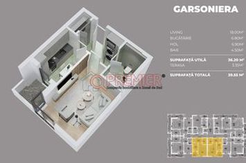 Oltenitei - Parc Laurentiu Raiciu - Garsoniera decomandata anunturi imobiliare Bucuresti