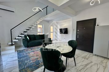 Penthouse cu 3 camere si 2 bai complet mobilat si utilat in Giroc. anunturi imobiliare Timis