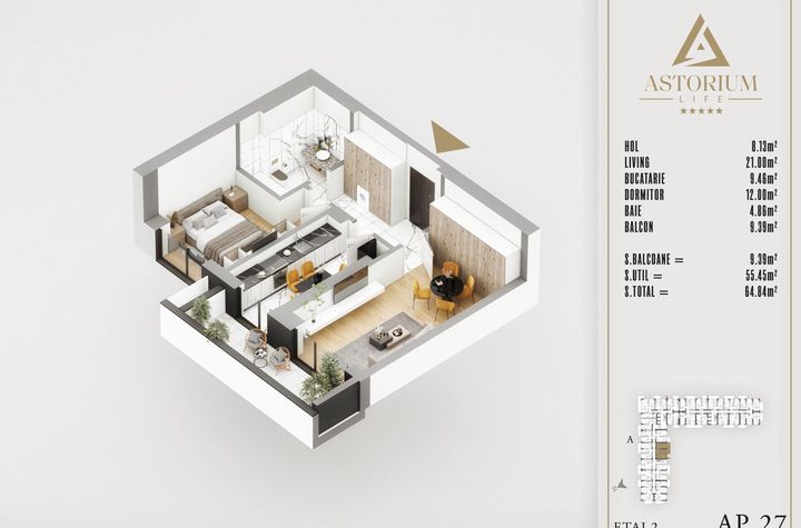 Titan Pallady 2 Camere Astorium exclusiv blocul A predare 2025 anunturi imobiliare Bucuresti