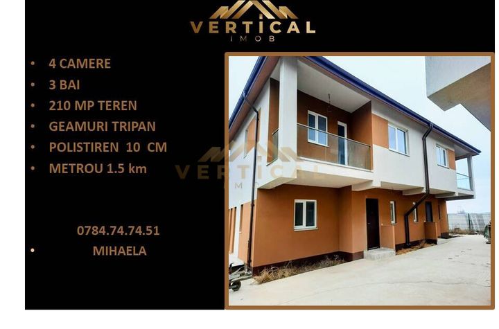 Vilă - 4 camere de vanzare COMUNA BERCENI - Bucuresti anunturi imobiliare Bucuresti