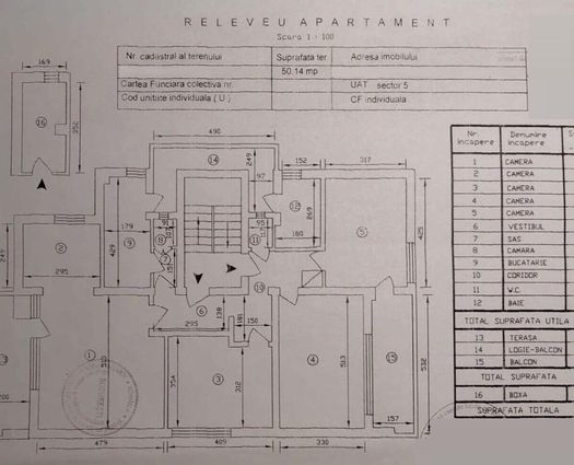 Apartament 5 camere Cotroceni, 101 mp