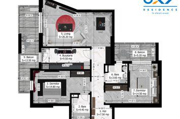 Cora Alexandriei-3 camere Tip 3 99mp mega discount anunturi imobiliare Bucuresti
