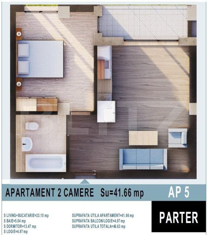 Apartament 2 camere de vanzare BISTRITA - Bistrita-Nasaud anunturi imobiliare Bistrita-Nasaud