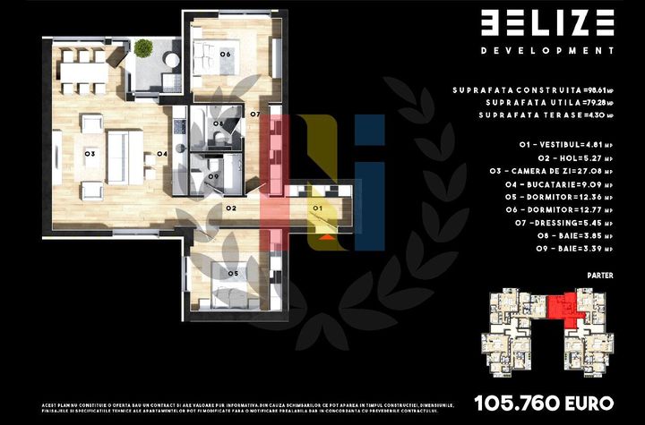 APARTAMENT 3 CAMERE DECOMANDAT 79 MP anunturi imobiliare Bucuresti