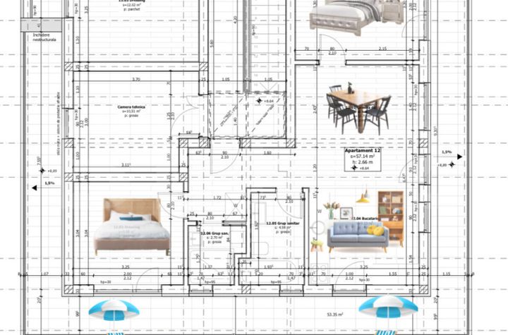 Apartament 3 camere de vanzare TIMISOARA - Timis anunturi imobiliare Timis