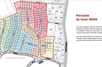 Teren pentru construcție de case, în ARED CITY. anunturi imobiliare Arad