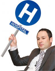 Ionuţ Negoiţă, de la mall la spital