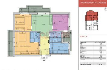 Postalionului Residence - 4 Camere - Decomandat - 3x Balcon - Bloc Nou anunturi imobiliare Bucuresti