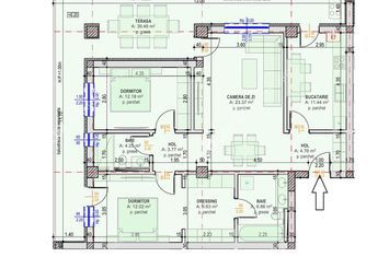 Apartament 3 camere de vanzare VASILE AARON - Sibiu anunturi imobiliare Sibiu