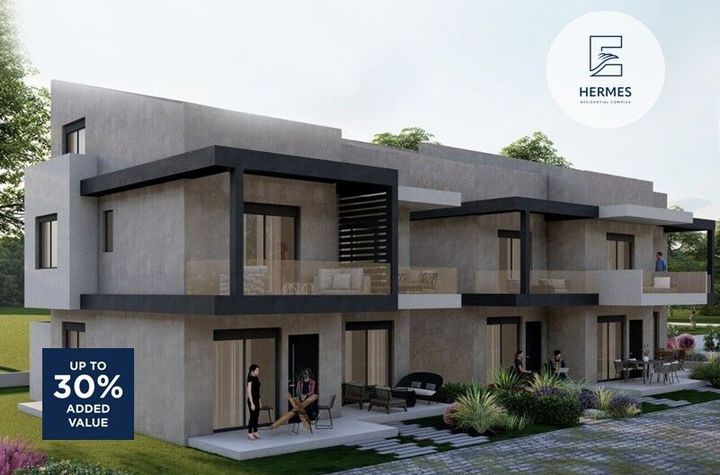 Locuință nouă 2 nivele, 56,06 mp — Paralia Ofriniou anunturi imobiliare Grecia