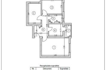 Apartament 3 camere 51.9 mp str.Trandafirilor, nr.3 Hunedoara anunturi imobiliare Hunedoara